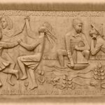 Die Bitten der Kinder (Bertolt Brecht, 1951) - Relief in Niesky