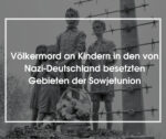 Titelbild aus dem Buch "Völkermord an Kindern in den von Nazi-Deutschland besetzten Gebieten der UdSSR" (Buchautoren: Sinegribow, Schapowal)