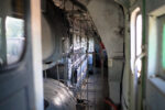 Belarus, Brest, am Eisenbahn-Museum