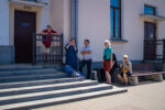 Belarus, Brest, am Bahnhof