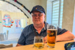 Belarus, Muchawez bei Brest, im Hotels »Laguna«, der Autor, Feierabend