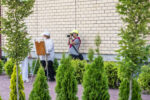 Belarus, Muchawez, Pleinair am Hotel »Laguna«