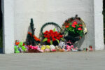 Belarus, am Mahnmal der ermordeten Kinder von Domatschewo