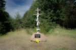 Belarus, am Mahnmal der ermordeten Kinder von Domatschewo