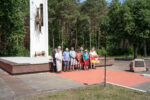 Belarus, am Mahnmal der ermordeten Kinder von Domatschewo