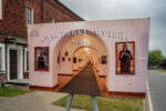 Belarus, Brest, Galerie in der Festung, vor der Ausstellung