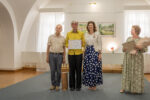 Belarus, Festung Brest, Galerie, Überreichung Zertifikat an Pleinair-Teilnehmer