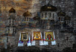 Belarus, Brest - Fotocollage, Ausstellung Kirche, Künstlerin: Martina Born